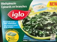 Epinards en branches à la crème