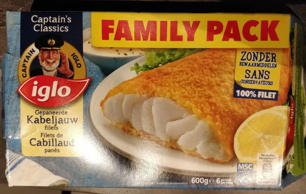 Filets de cabillaud