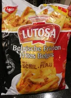 Lutosa frites belges avec peau