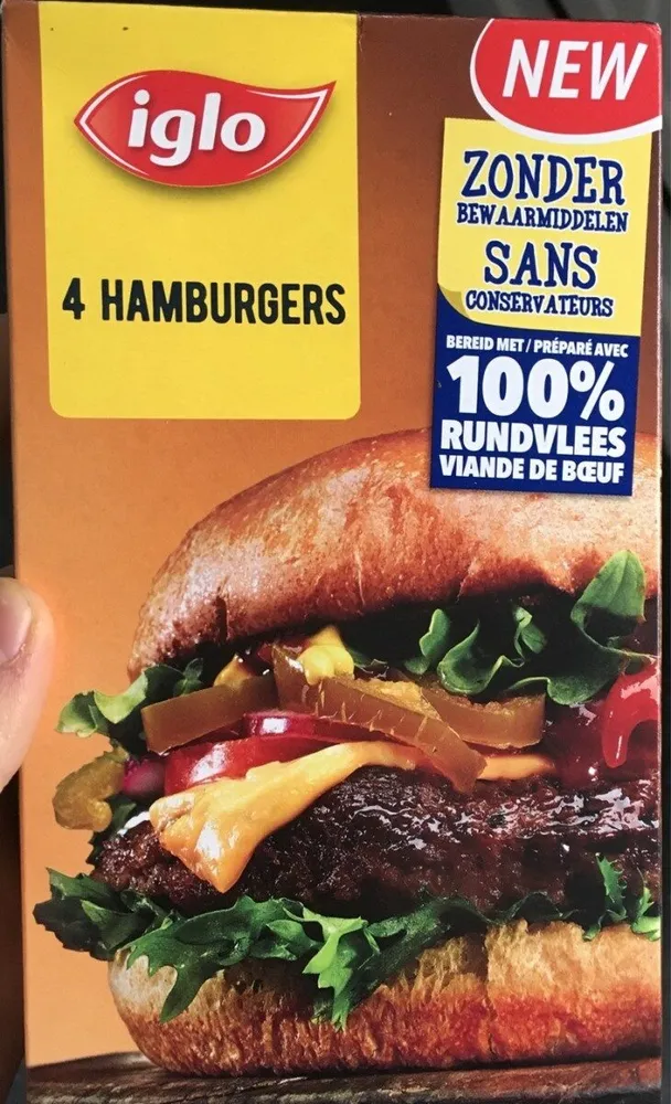4 hamburgers