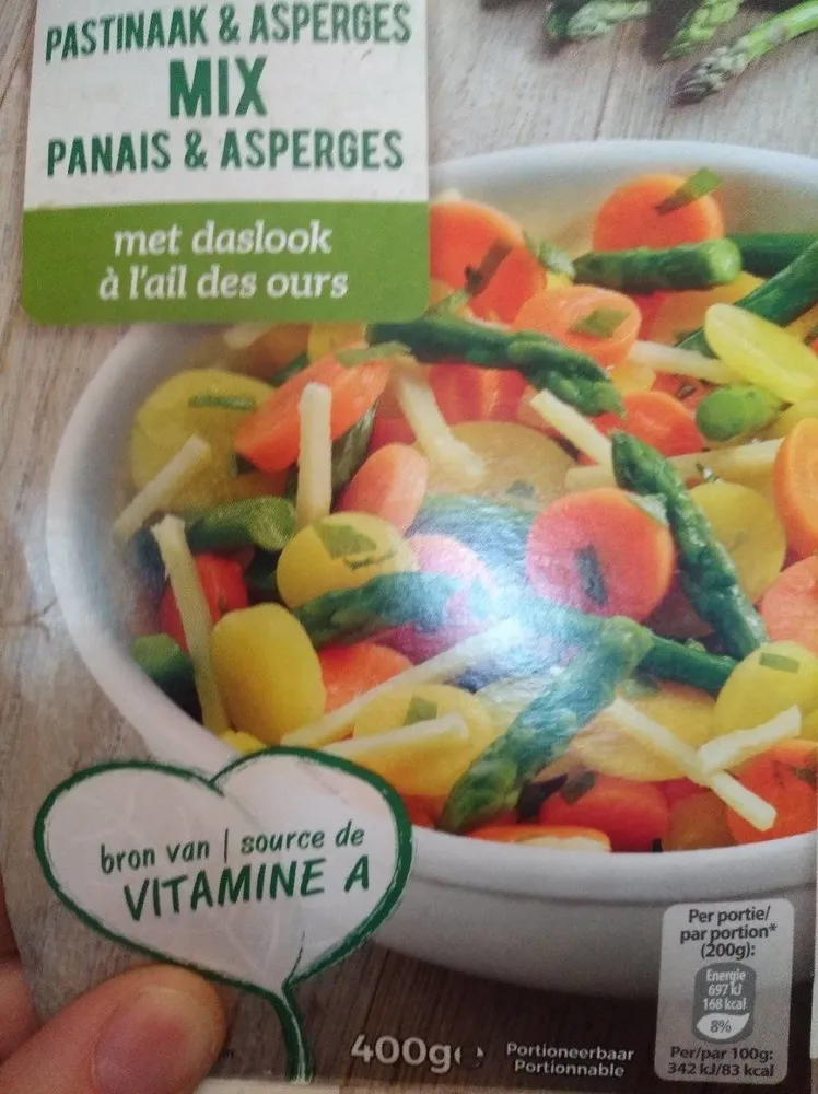 Mix panais&asperges