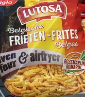 Frites belges avec du romarin