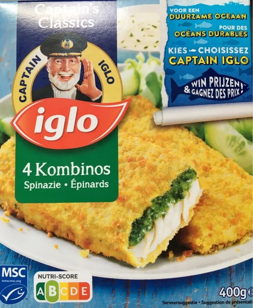 Kombinos épinards iglo