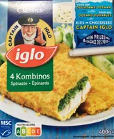 Kombinos épinards iglo