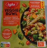 Veggie bowl - Fusilli pesto légumes