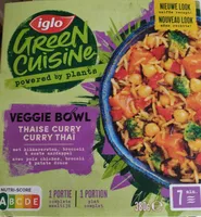 Veggie Bowl Thaise Curry Thaï