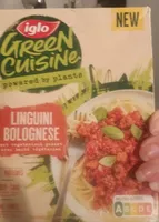 Green cuisine linguine bolognese