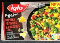 Veggie paprika couscous