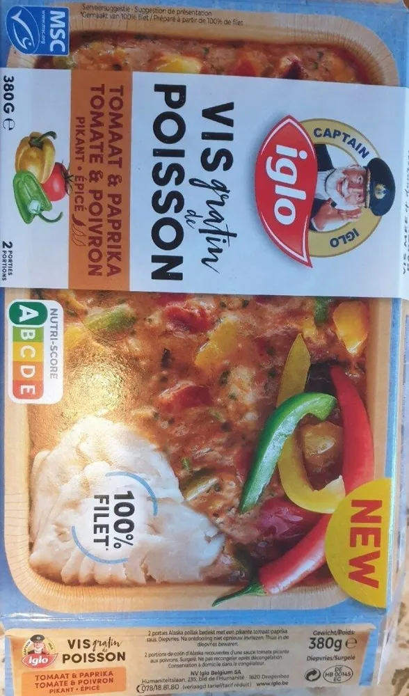 Gratin de poisson