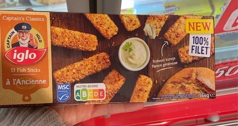 Fish sticks a l’ancienne