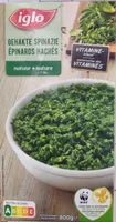 Épinards hachés