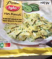 Mini raviolis surgelés
