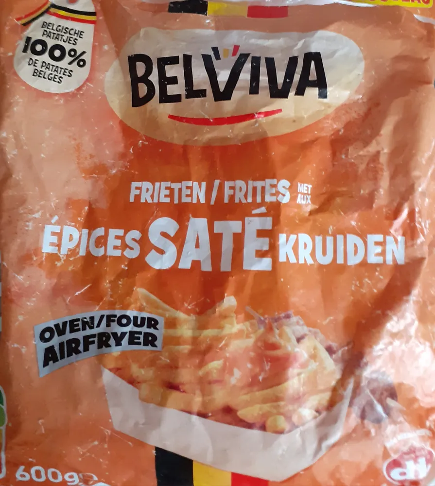 Frites aux épices saté