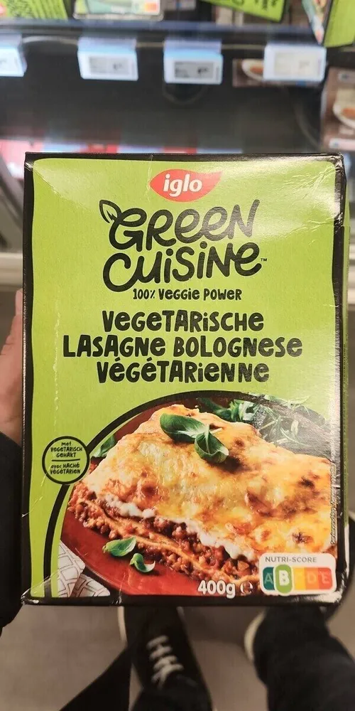 Lasagne bolognese végétarienne