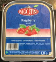 Raspberry sorbet