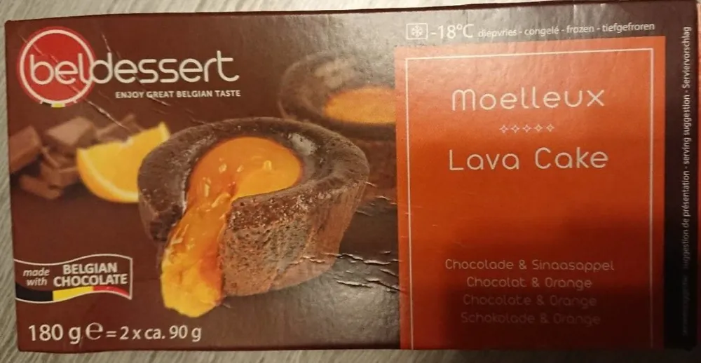 Lava Cake Chocolat & Orange