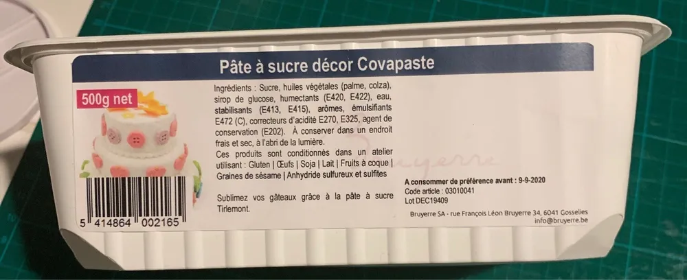 Pate a sucre