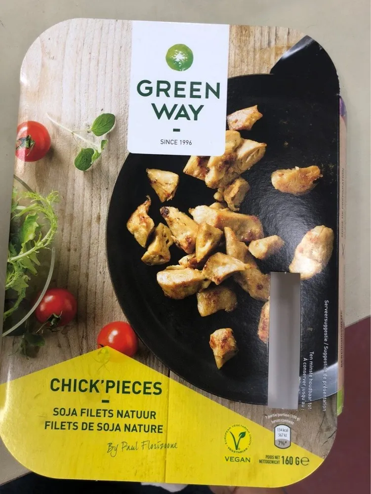 Chick'pieces filets de soja nature