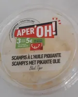 Scampi à l'huile piquante