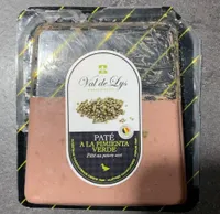 Pate a la pimienta verde