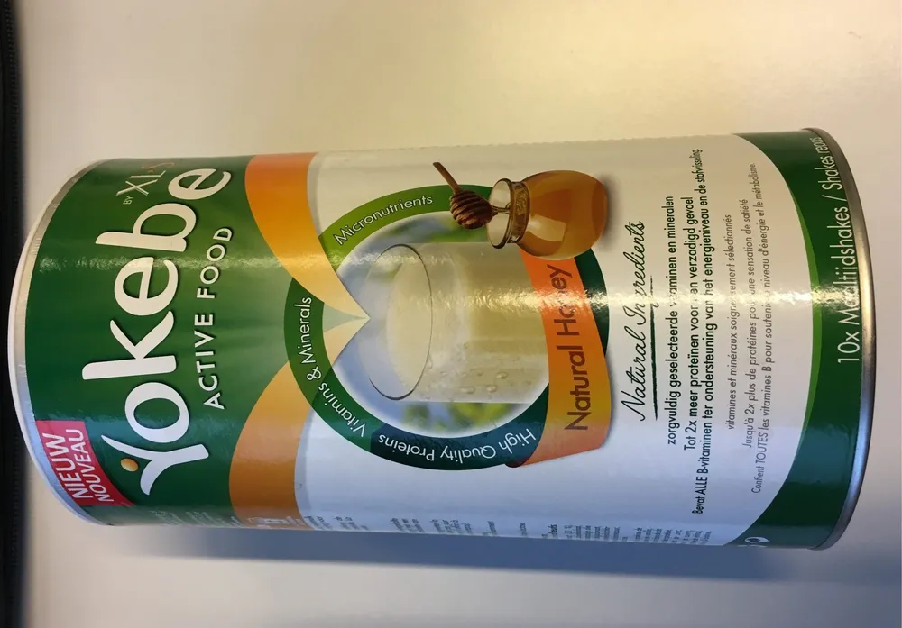 Yokebe Maaltijdshake Poeder 10X50GR + Shaker