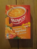 Suprême de potiron crunchy