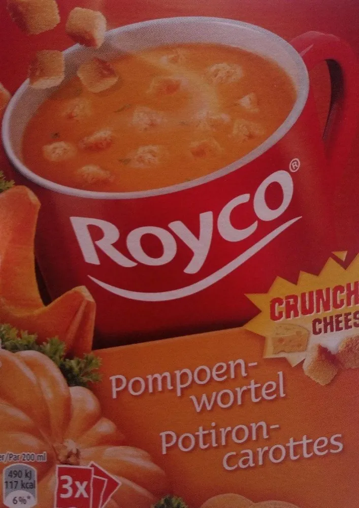 Potiron carottes