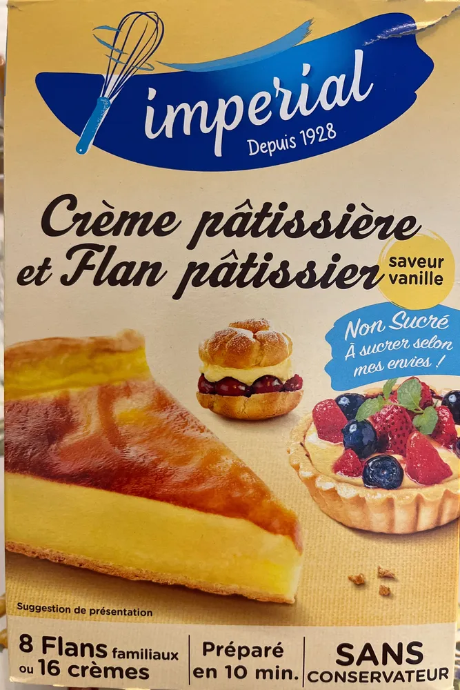 Mix for pastry cream and custard