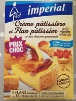 Crème pâtissière et flan pâtissier