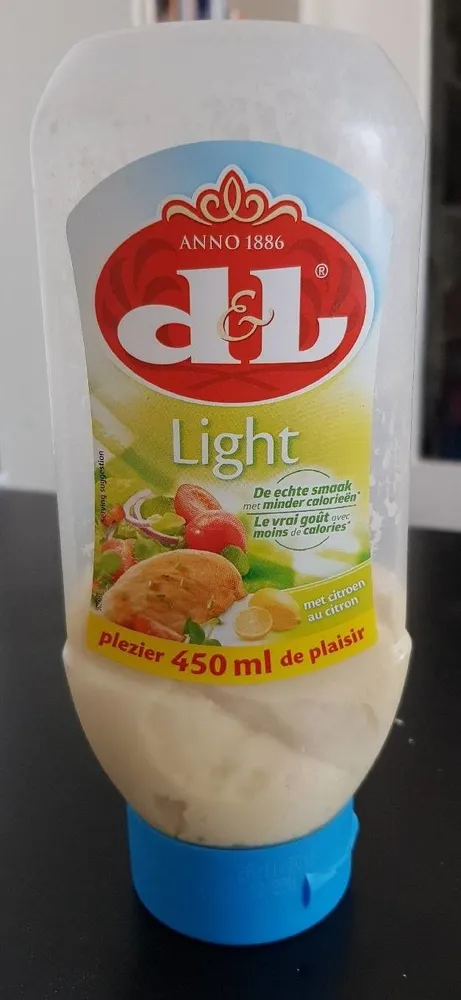 d&L Light, sauce au citron