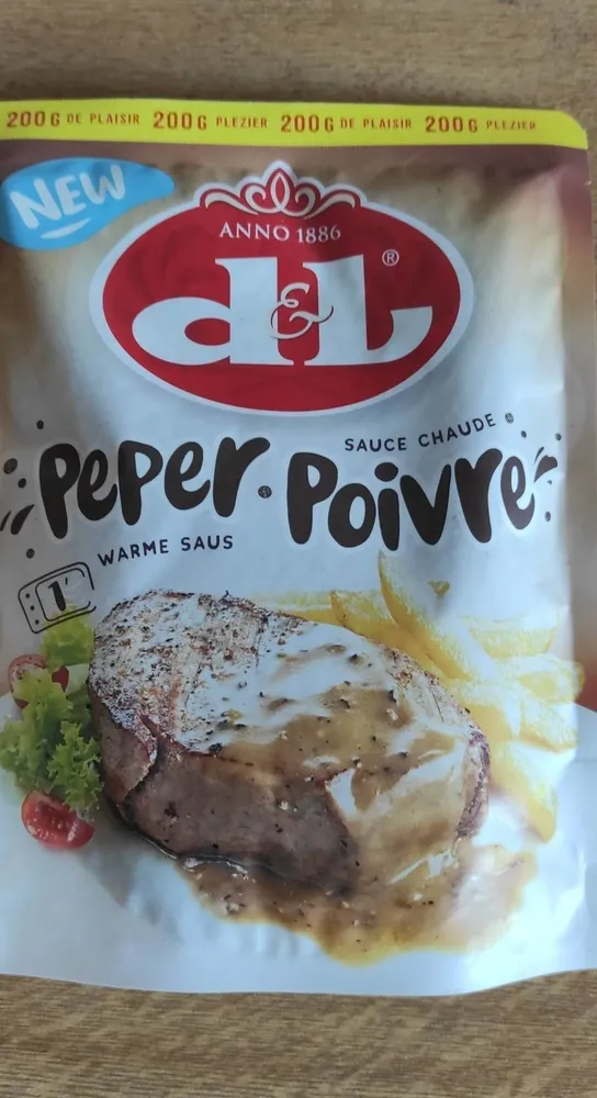 Sauce chaude au poivre