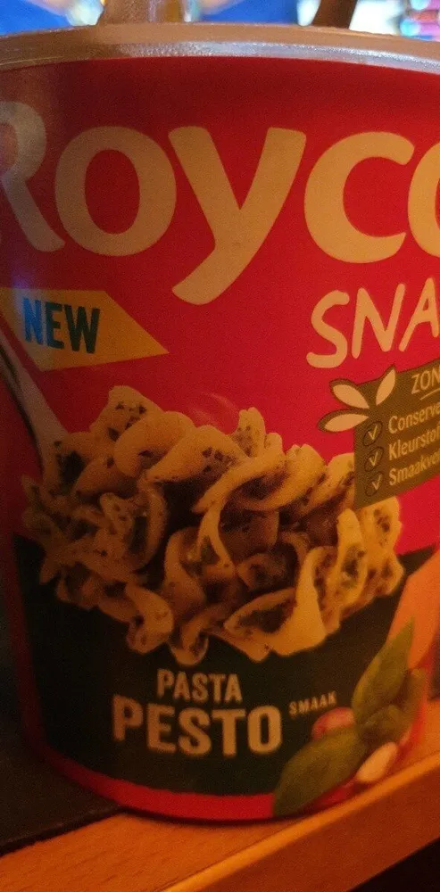 Royco snack pasta pesto