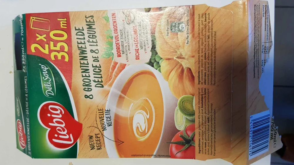 Délice de 8 legumes