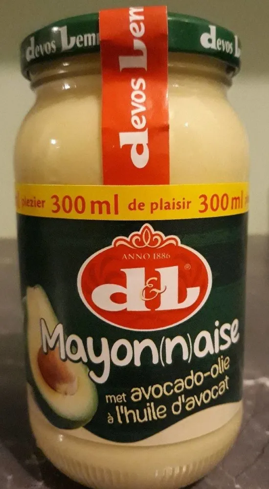 Mayonnaise à l'huile d'avocat