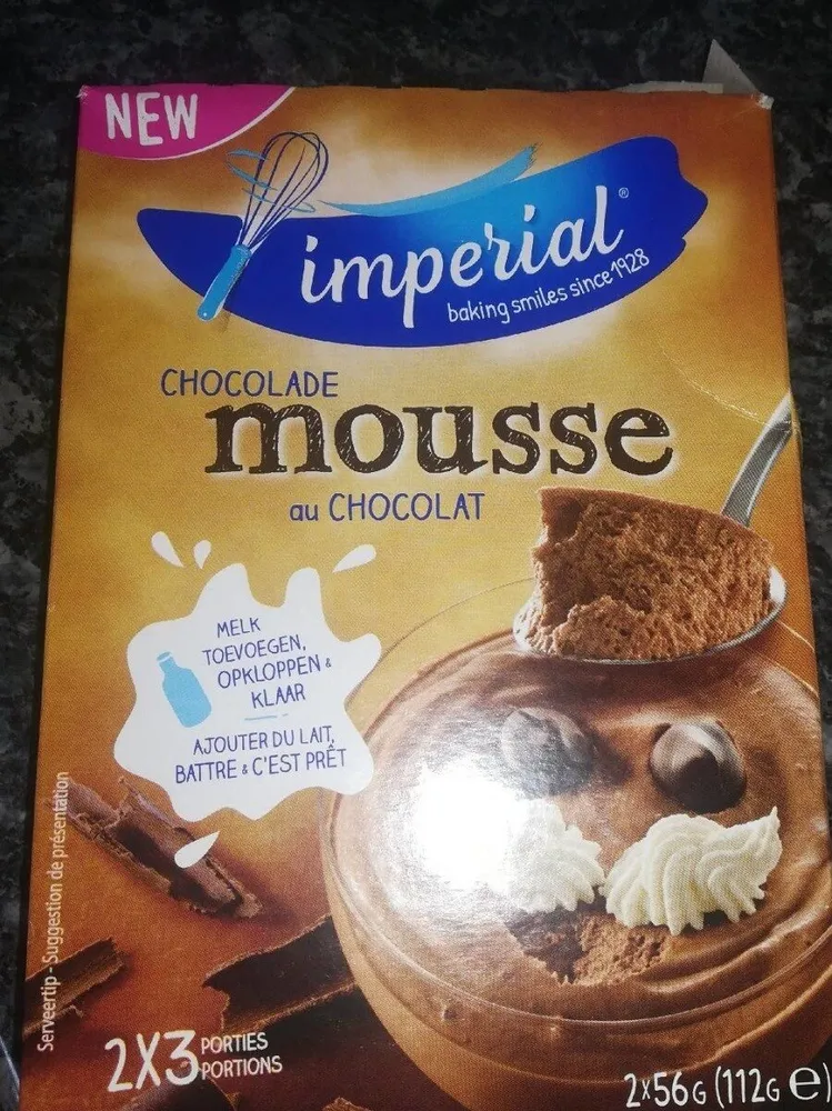 Chocolade mousse au chocolat