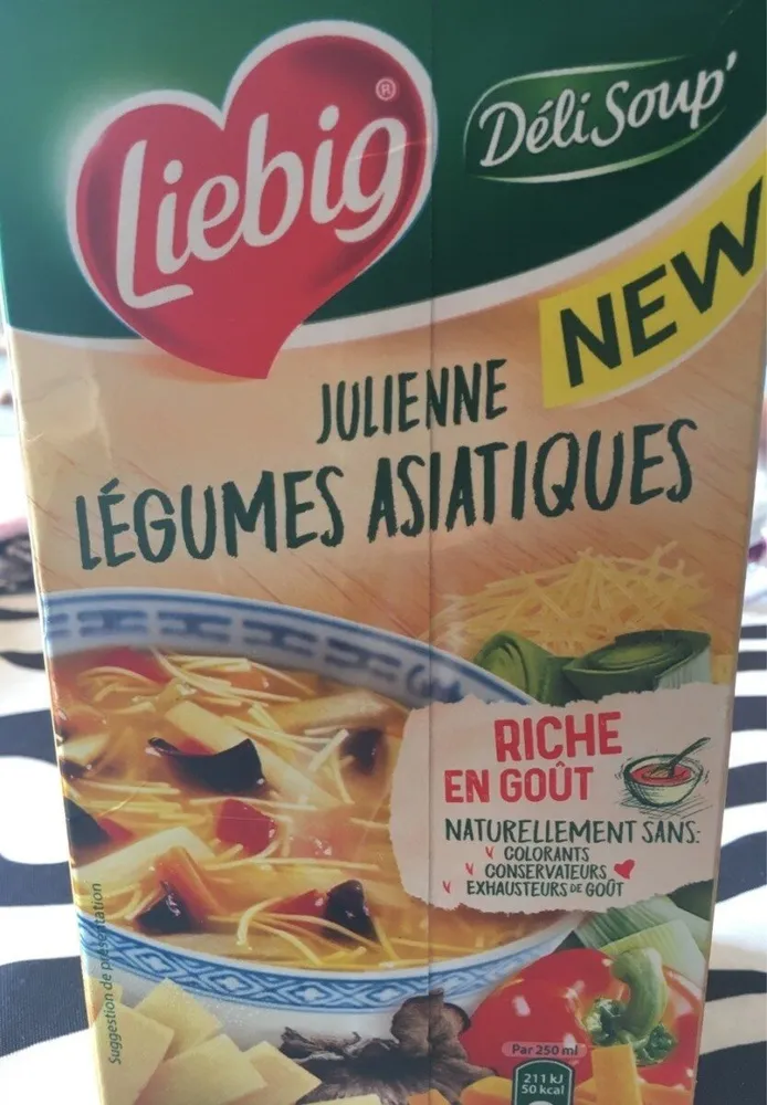 Julienne légumes asiatiques