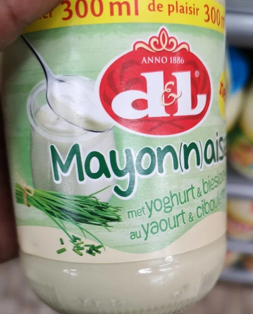 Mayonnaise au yaourt et ciboulette