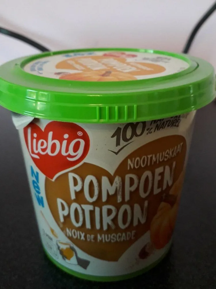 Soupe potiron noix de muscade