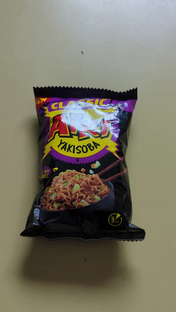 Nouilles instantanées au goût de soja New Classic Aïki Yakisoba With Sauce