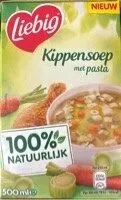 Kippensoep met pasta