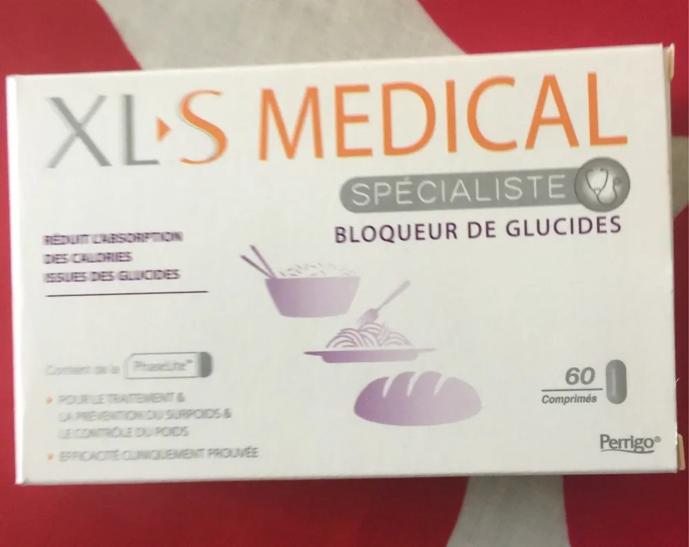 Omega Pharma XLS Medical Bloqueur De Glucides 60 Tablets