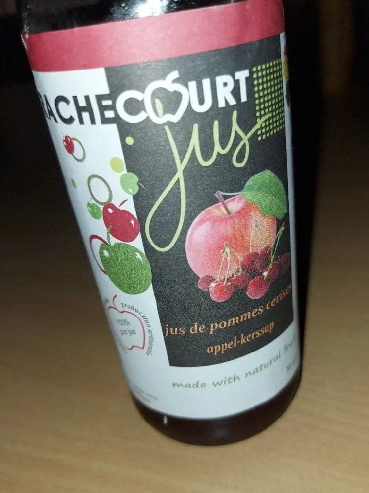 Jus pomme cerise