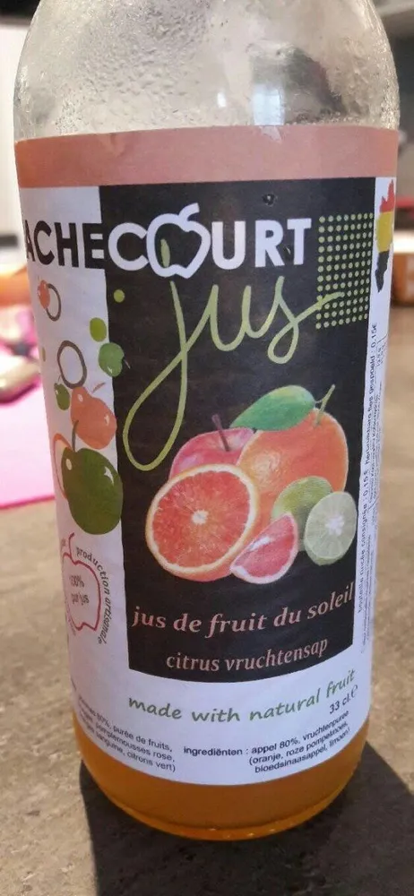 Rachecourt jus de fruit du soleil