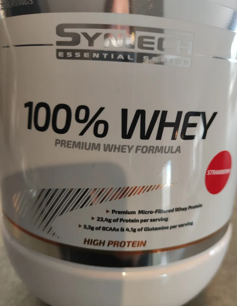 100% whey protein