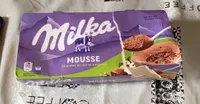 Mousse au chocolat au lait et noisette