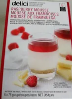 Mousse aux framboises