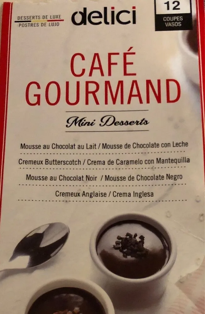 Cafe gourmand
