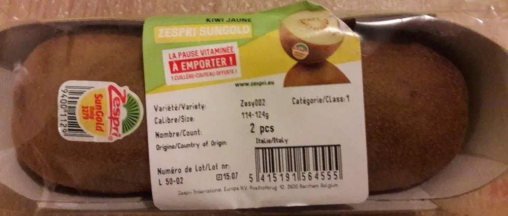 Kiwi jaune