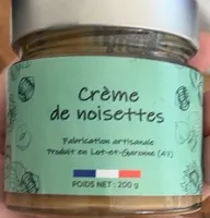 Crème de noisettes