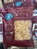 Crevettes tropicales cuites et décortiquées